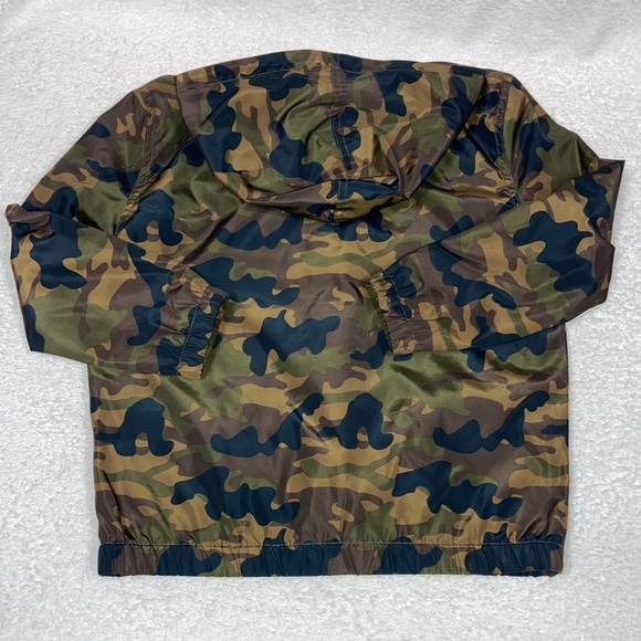 Gymboree camouflage lined windbreaker boys medium 7/8 - Picture 6 of 8